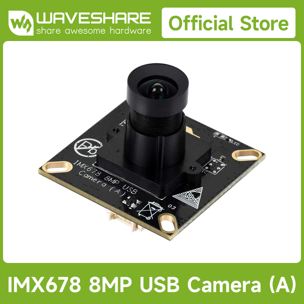Photography Lighting Devices - Waveshare IMX678 8MP M12 USB Camera