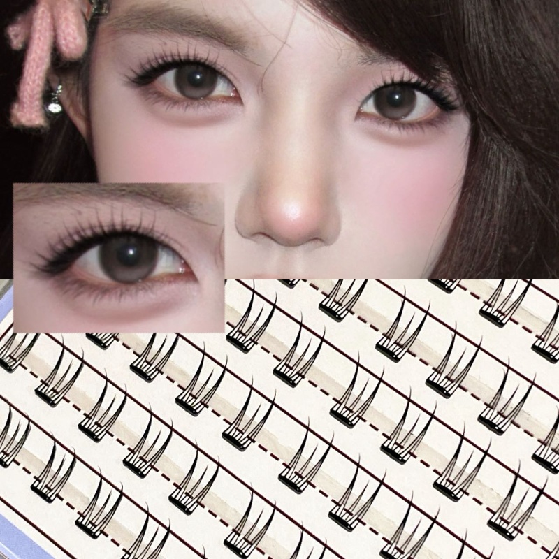Photography Lighting Devices - Mixiaohe Glue-Free Thin Slice Lashes 4