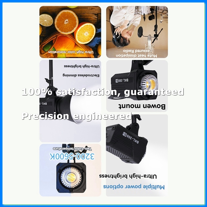 Photography Lighting Devices - 300W Bi LED Video Light, Continuous