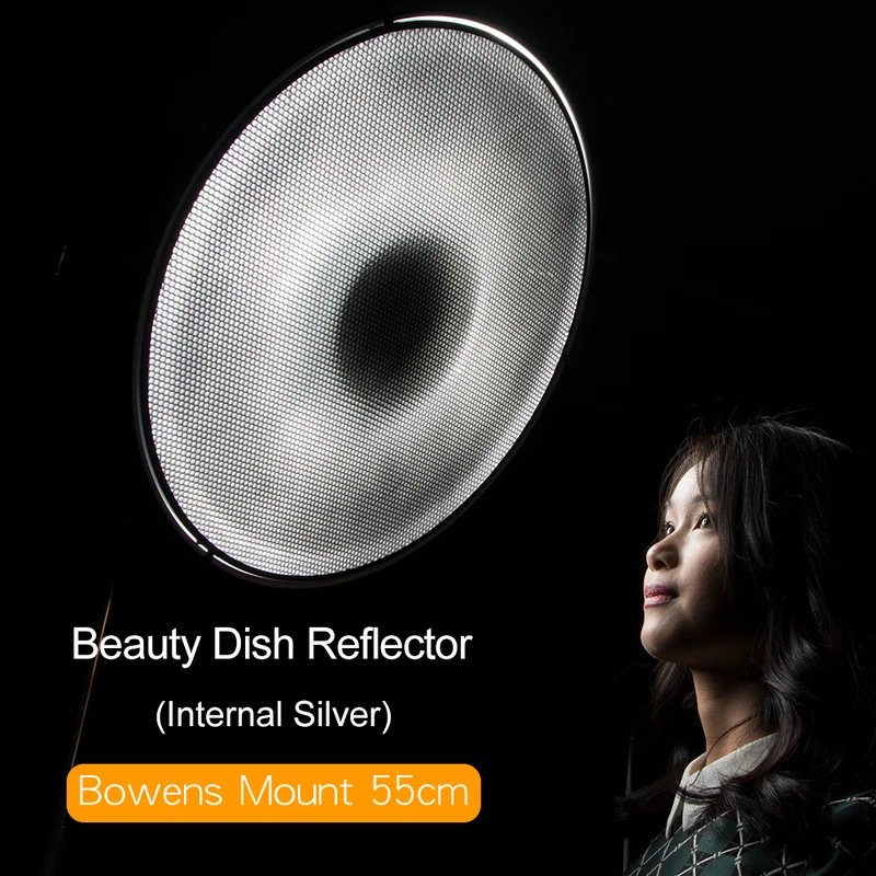 55cm 22 Studio Silver Beauty D - Beauty Dish 55Cm 评论和价格