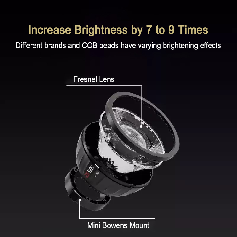 Fresnel Lens Spotlight Mini Bo - Beauty Dish 55Cm 评论和价格