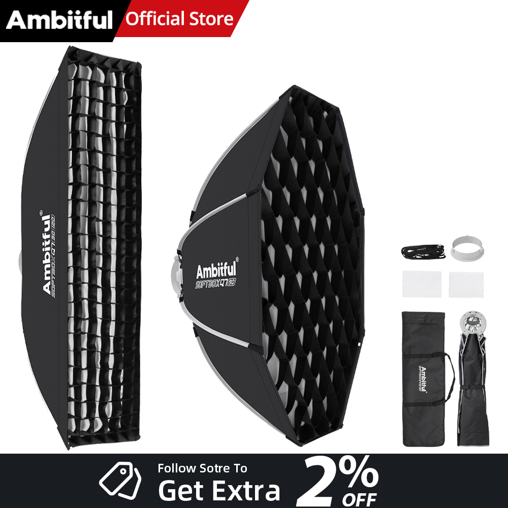 AMBITFUL 30x120cm 55cm 65cm 90 - Beauty Dish 55Cm 评论和价格