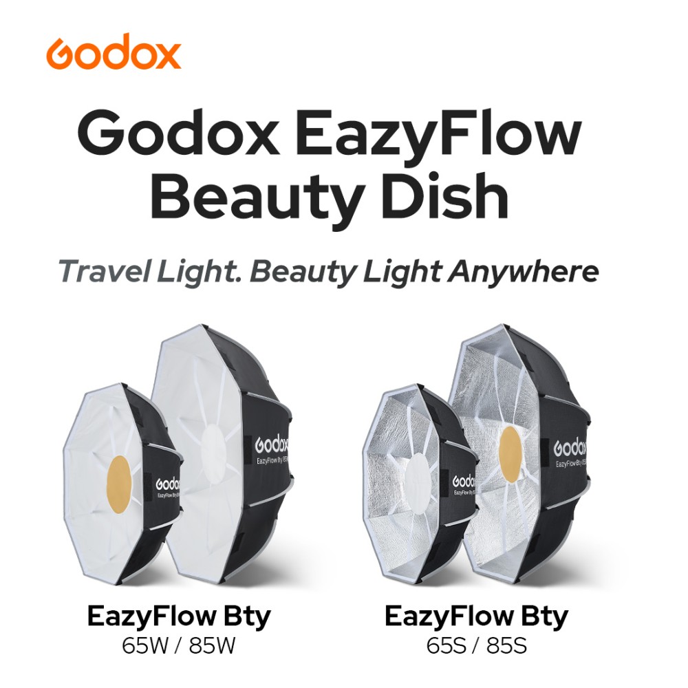 Godox EazyFlow Bty 65S/85S Col - Beauty Dish 55Cm 评论和价格