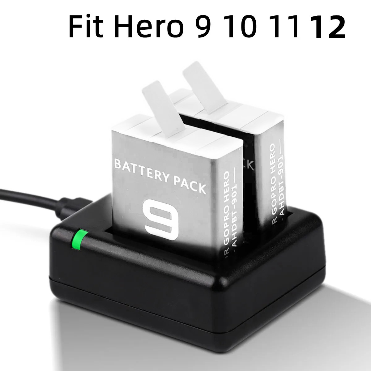 Go Pro 12 Dual Battery Charger - Gopro Action Camera Hero 12 Black 评论和价格
