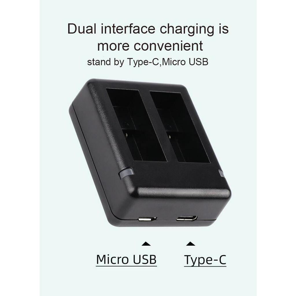 Go Pro 12 Dual Battery Charger - Gopro Action Camera Hero 12 Black 评论和价格