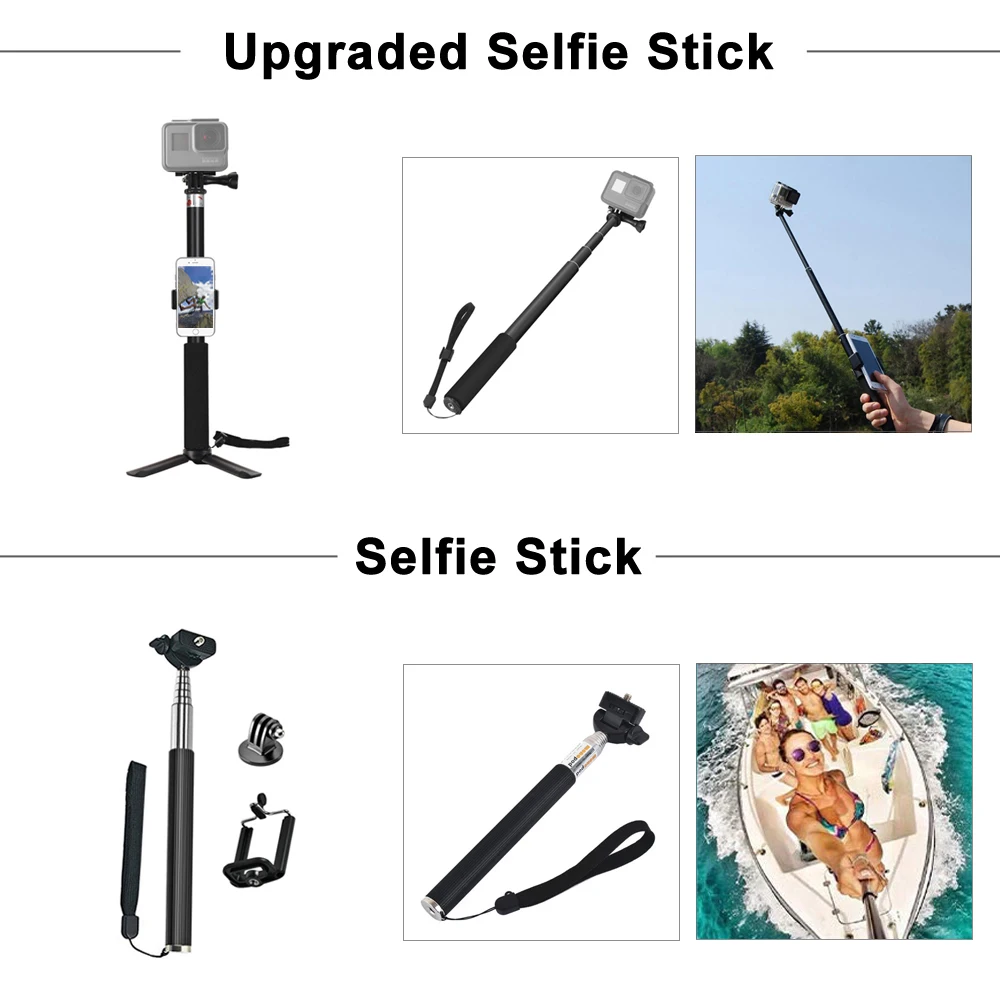 for GoPro Accessories Set for  - Gopro Action Camera Hero 12 Black 评论和价格