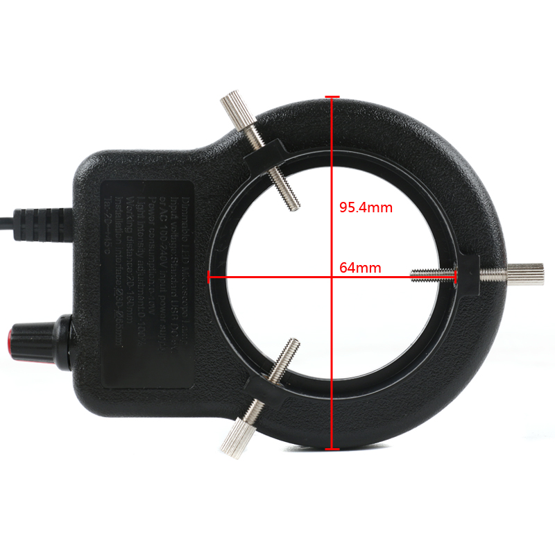 Adjustable USB LED Ring Lamp 7 - Photography Lighting Diagram 评论和价格