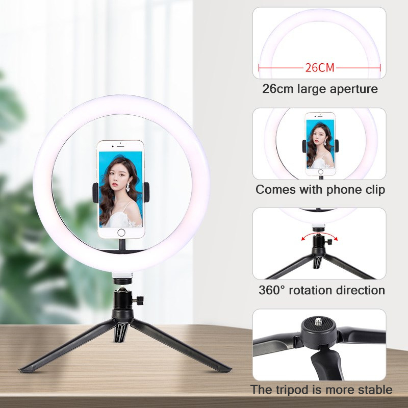 26cm 10 inch Led Ring Selfie L - Photography Lighting Products 评论和价格
