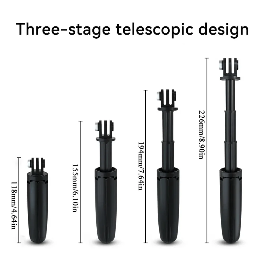 Mini Extendable Tripod Foldabl - Gopro Action Camera Hero 12 Black 评论和价格