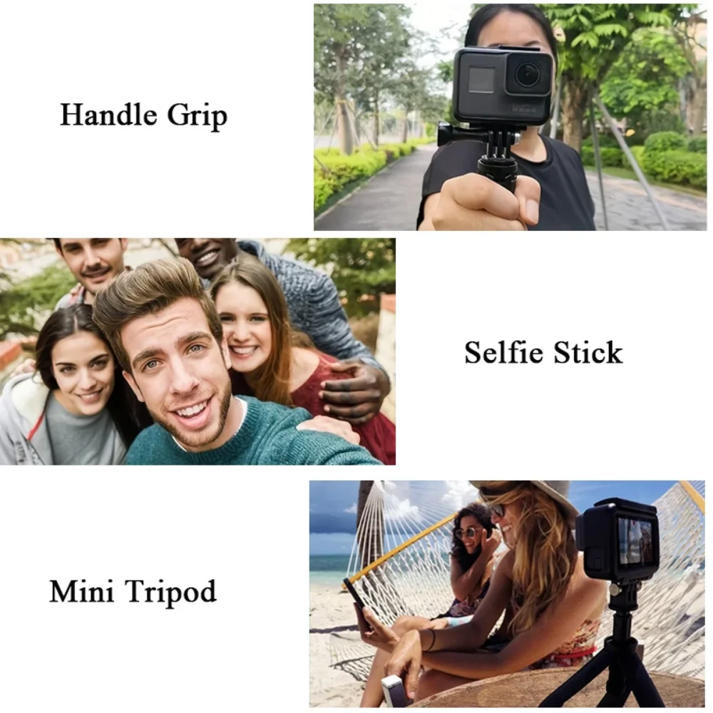 Mini Extendable Tripod Foldabl - Gopro Action Camera Hero 12 Black 评论和价格