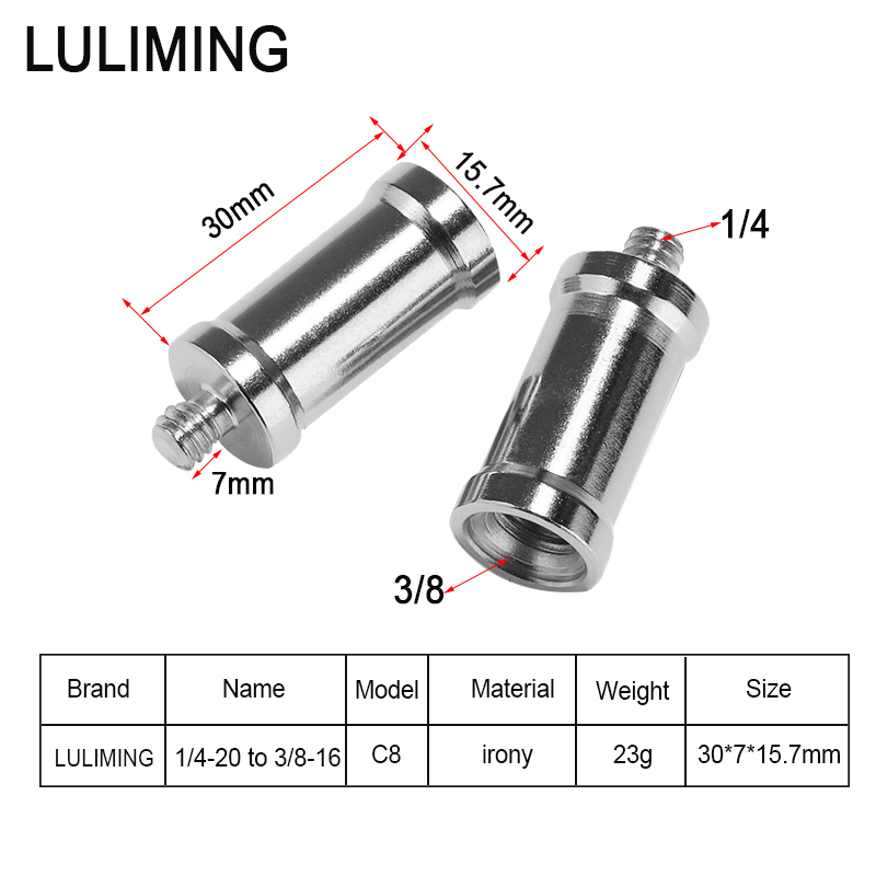 3/8 to 1/4  3/8 Inch Photograp - Photography Lighting Reference 评论和价格