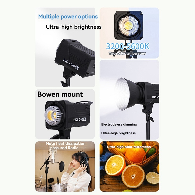 300W Bi LED Video Light, Conti - Photography Lighting Devices 评论和价格