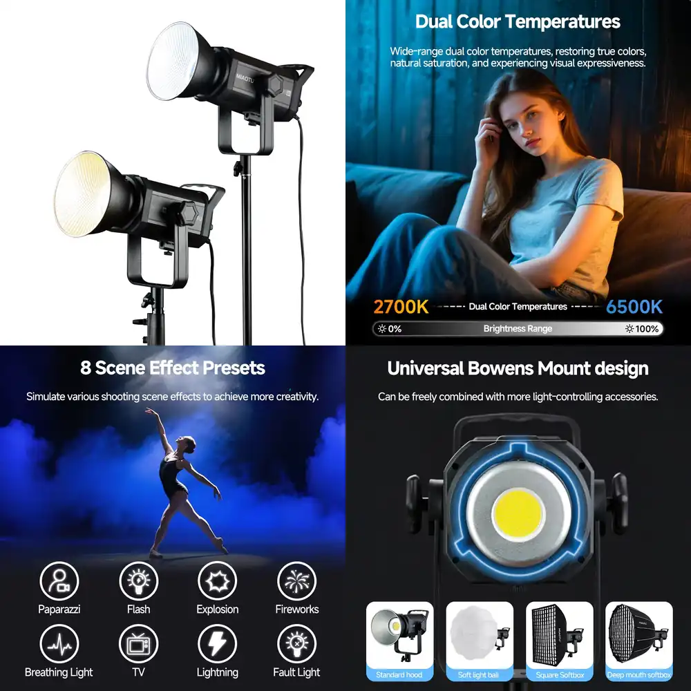 MiaoTu High-Power Photography  - Photography Lighting Direction 评论和价格