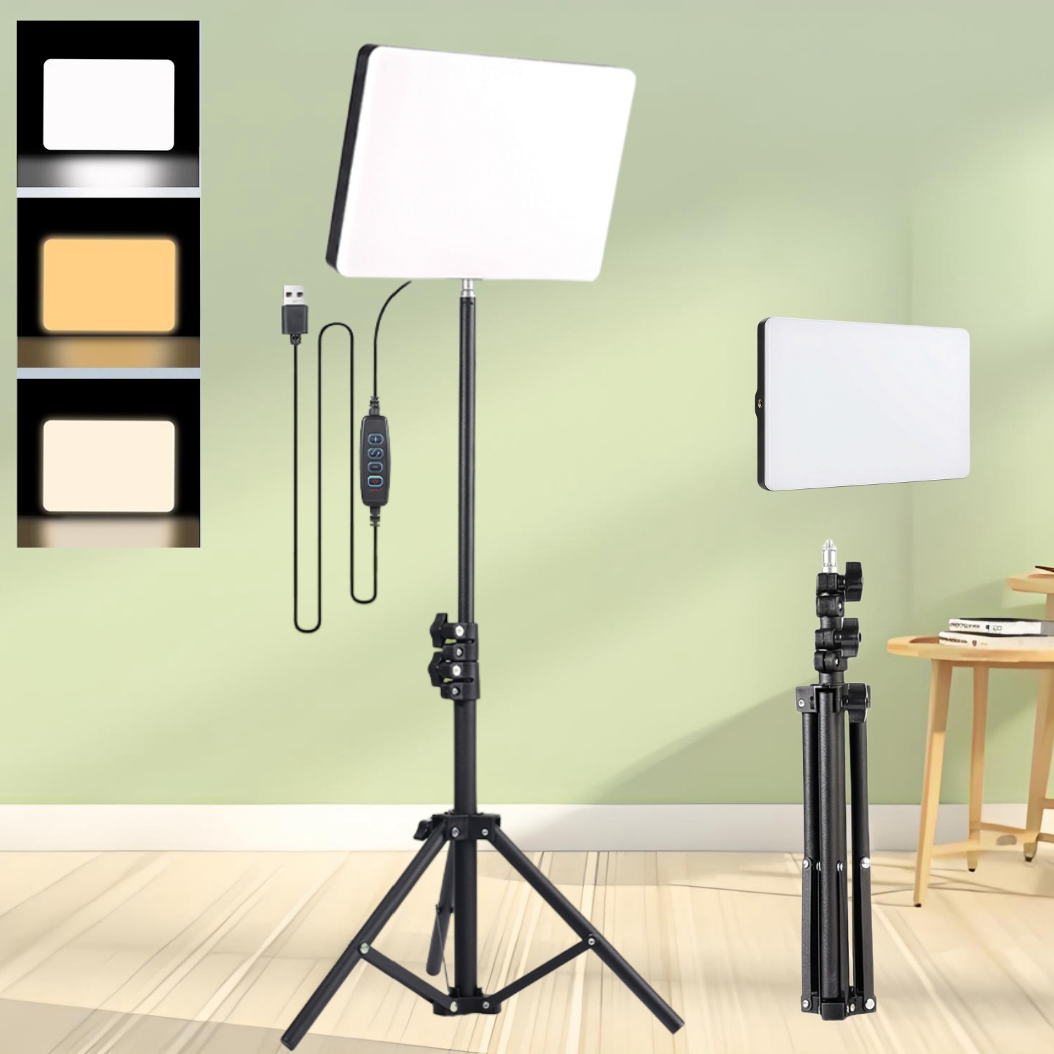 Live Streaming Ring Light Set: - Photography Lighting Products 评论和价格