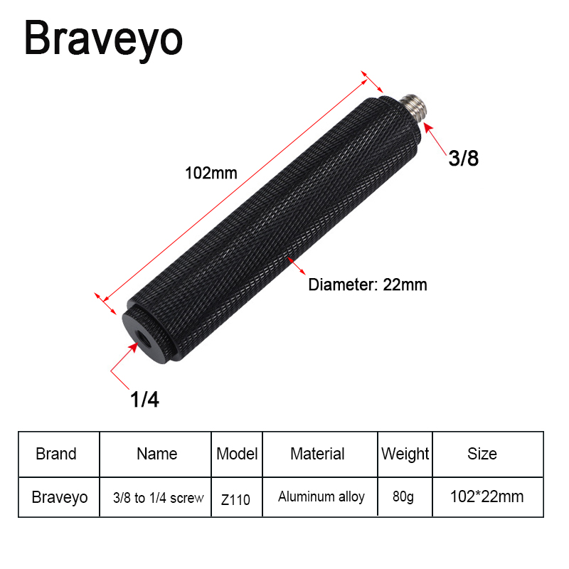 Mic Holder Extensio Rod Screw  - Photography Lighting Reference 评论和价格