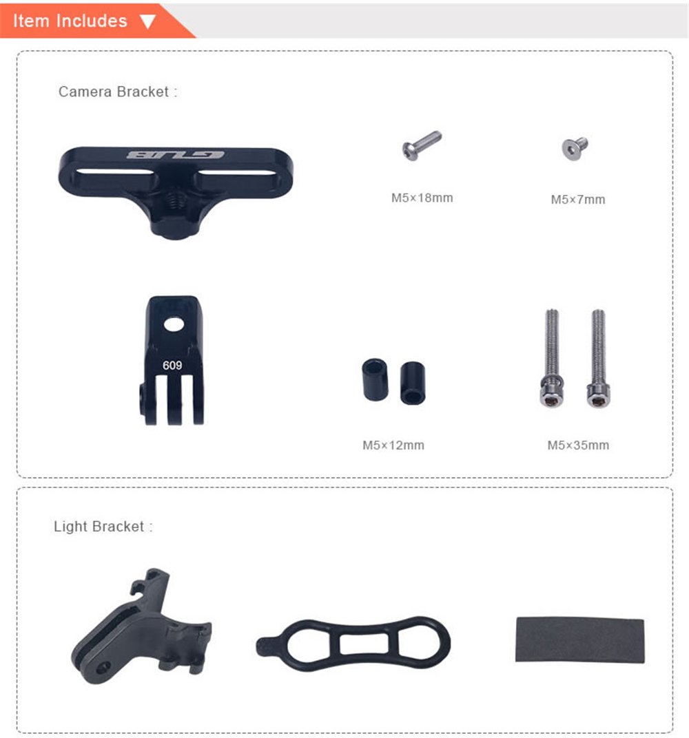 GUB 609 Aluminum Bike Holder A - Photography Lighting Devices 评论和价格